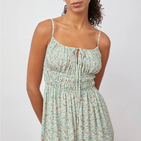 Rails‎ Octavia Dress Green Summer Meadow Floral sz XL - Picture 3 of 10
